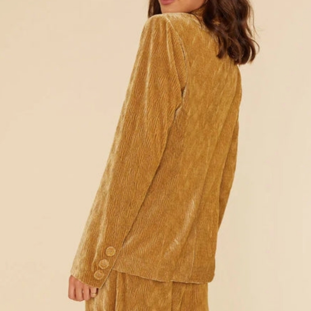 MINKPINK | $169 Arianna Velvet Blazer - Picture 3 of 5
